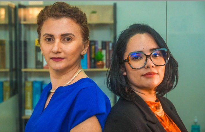 Dra. Gilmara Bruce e Dra. Jéssica Gomes